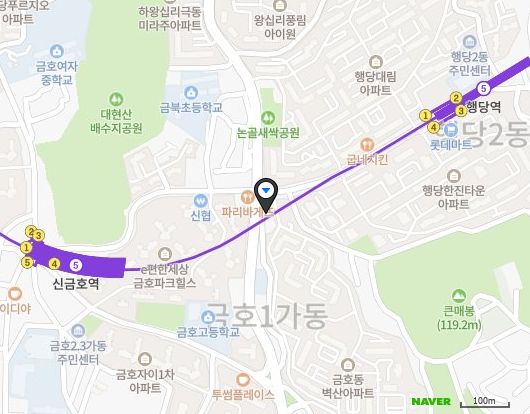 멍냥스토어 지도